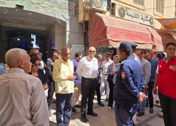 محافظ القليوبية يتابع أعمال رفع الاشغالات بمحيط كنيسة السيدة العذراء بمسطرد 25 - جريدة المساء