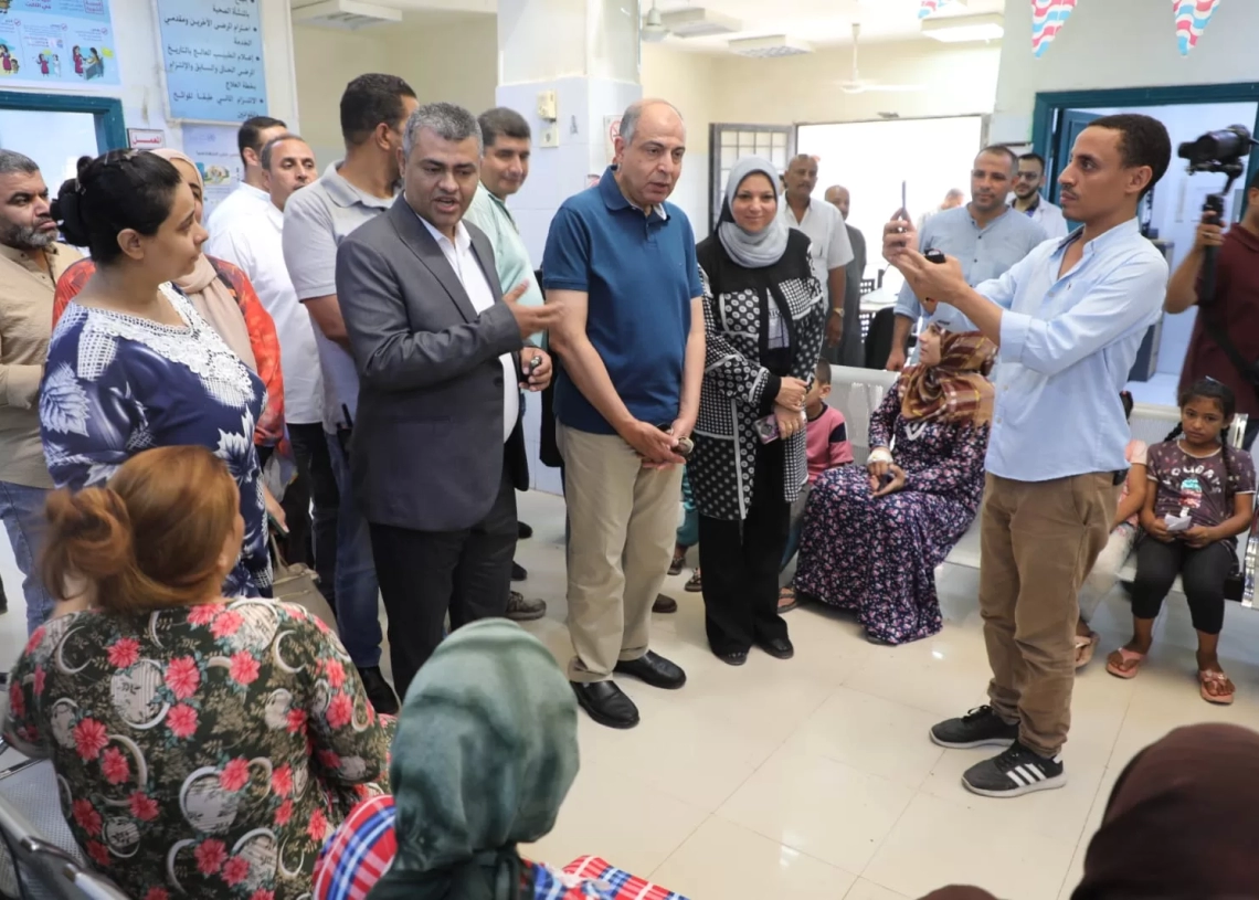 محافظ المنيا يتفقد مشروعات القطاع الصحي بمطاي 17 - جريدة المساء