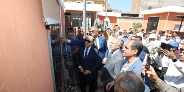 محافظ كفر الشيخ يفتتح مشروع محطة رفع صرف صحي شنو 2 - جريدة المساء محافظ كفر الشيخ يفتتح مشروع محطة رفع صرف صحي شنو 1 - جريدة المساء