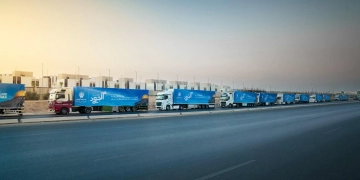 مساهمات إحدى مؤسسات التحالف الوطنى للعمل الأهالى لـ غزة