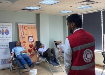 الهلال الأحمر ينظم حملة للتبرع بالدم ضمن جهوده في دعم المرضى 16 - جريدة المساء