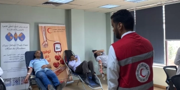 الهلال الأحمر ينظم حملة للتبرع بالدم ضمن جهوده في دعم المرضى 2 - جريدة المساء الهلال الأحمر ينظم حملة للتبرع بالدم ضمن جهوده في دعم المرضى 1 - جريدة المساء