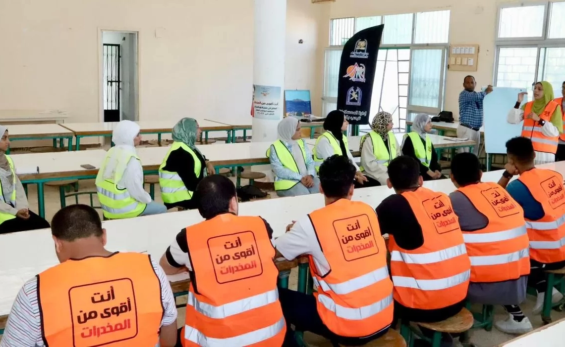 مكافحة الإدمان يطلق معسكرًا لتأهيل طلاب حلوان لمناهضة المخدرات 20 - جريدة المساء مكافحة الإدمان يطلق معسكرًا لتأهيل طلاب حلوان لمناهضة المخدرات 19 - جريدة المساء