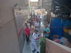 «الشروق» تواصل حملات الإشغالات لإعادة الانضباط والمظهر الحضارى 24 - جريدة المساء