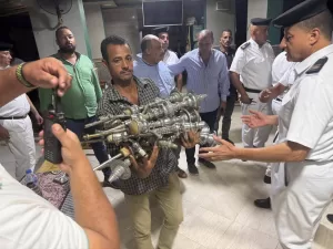 "الجيزة" تزيل إشغالات لكافيهات خلال حملة مسائية بحدائق الأهرام 25 - جريدة المساء