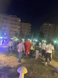 "الجيزة" تزيل إشغالات لكافيهات خلال حملة مسائية بحدائق الأهرام 29 - جريدة المساء