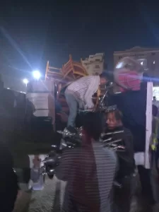 "الجيزة" تزيل إشغالات لكافيهات خلال حملة مسائية بحدائق الأهرام 37 - جريدة المساء