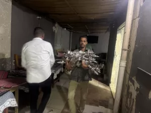 "الجيزة" تزيل إشغالات لكافيهات خلال حملة مسائية بحدائق الأهرام 39 - جريدة المساء