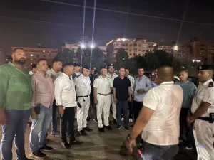 "الجيزة" تزيل إشغالات لكافيهات خلال حملة مسائية بحدائق الأهرام 43 - جريدة المساء