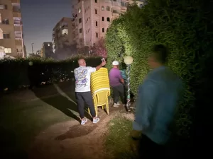 "الجيزة" تزيل إشغالات لكافيهات خلال حملة مسائية بحدائق الأهرام 49 - جريدة المساء