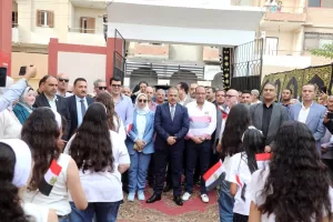محافظ الشرقية يفتتح أعمال توسعات مدرسة الملك فهد الرسمية للغات بمنيا القمح 25 - جريدة المساء