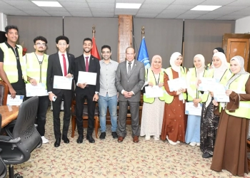 جامعة القناة تُكرم فريق المتطوعين بمركز خدمات ذوي الإعاقة  15 - جريدة المساء