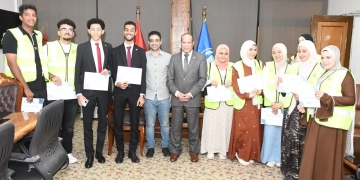 جامعة القناة تُكرم فريق المتطوعين بمركز خدمات ذوي الإعاقة  1 - جريدة المساء