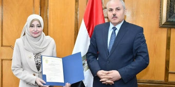 د. هدى عبدالله وكيلاً لكلية التجارة بجامعة القناة 1 - جريدة المساء