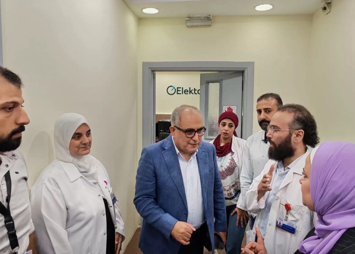 رئيس "التأمين الصحي" يتفقد مركز أورام ومستشفى مدينة نصر 19 - جريدة المساء
