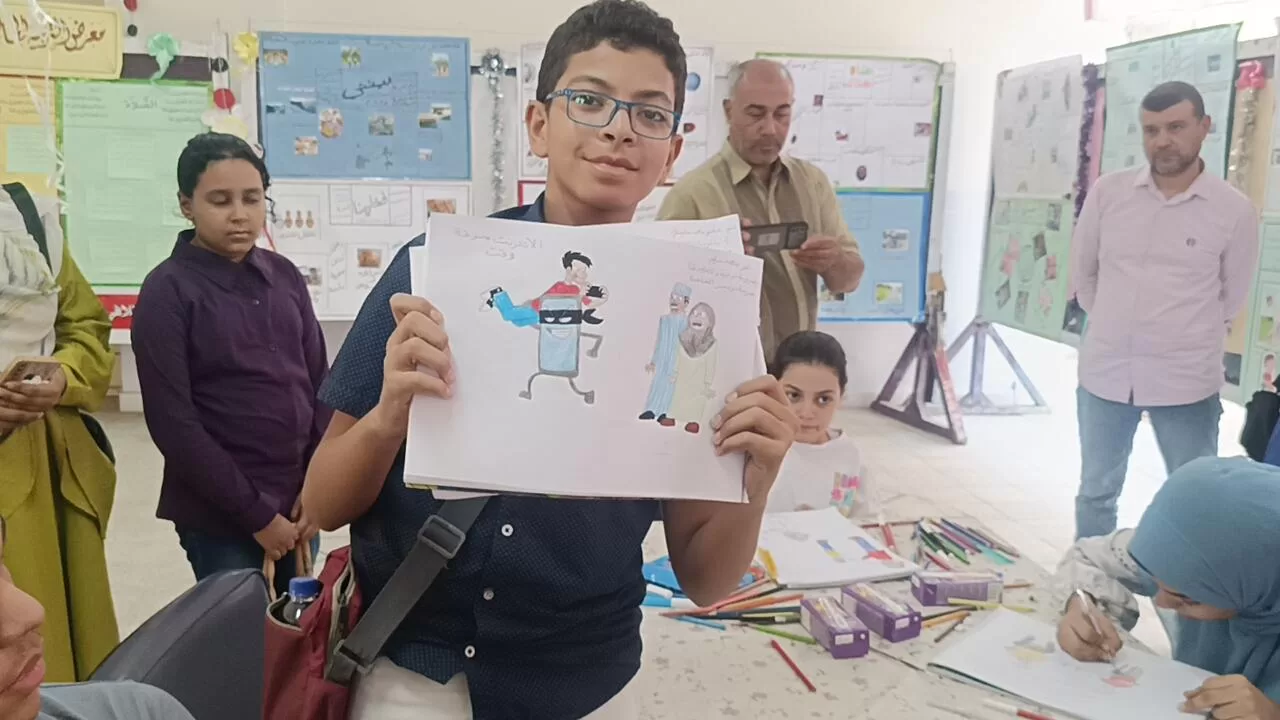 تعليم قنا يستقبل لجنة التقييم الوزاري لمعرض النشاط الصيفي ومسابقة الكاريكاتير الصحفي 20 - جريدة المساء