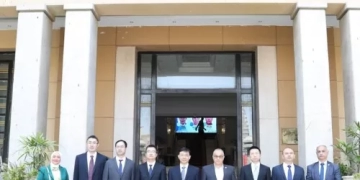 وفد صيني يزور المركز القومي للبحوث 1 - جريدة المساء