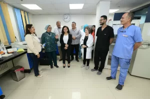 المستشارة أمل عمار تتفقد مستشفى الشلاتين المركزي 23 - جريدة المساء