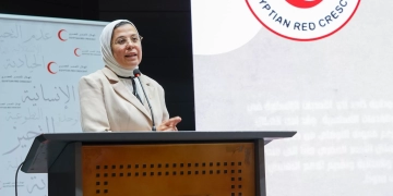 د. آمال إمام، المديرة التنفيذية للهلال الأحمر المصري