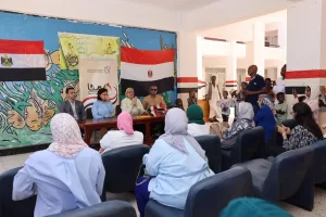 المستشارة أمل عمار تتفقد مدرسة أحمد عرابي بأبو رماد 22 - جريدة المساء