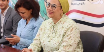 المستشارة أمل عمار تتفقد مدرسة أحمد عرابي بأبو رماد 1 - جريدة المساء