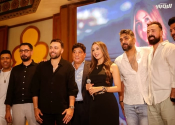 جنات تحتفل بنجاح ألبومها "ألوم على مين" بحضور عائلتها ونجوم الفن 19 - جريدة المساء