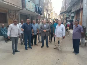 نائب محافظ الجيزة يتابع ميدانيا أعمال الخطة الاستثمارية للتطوير في 84 شارعا بمدينة أوسيم 23 - جريدة المساء