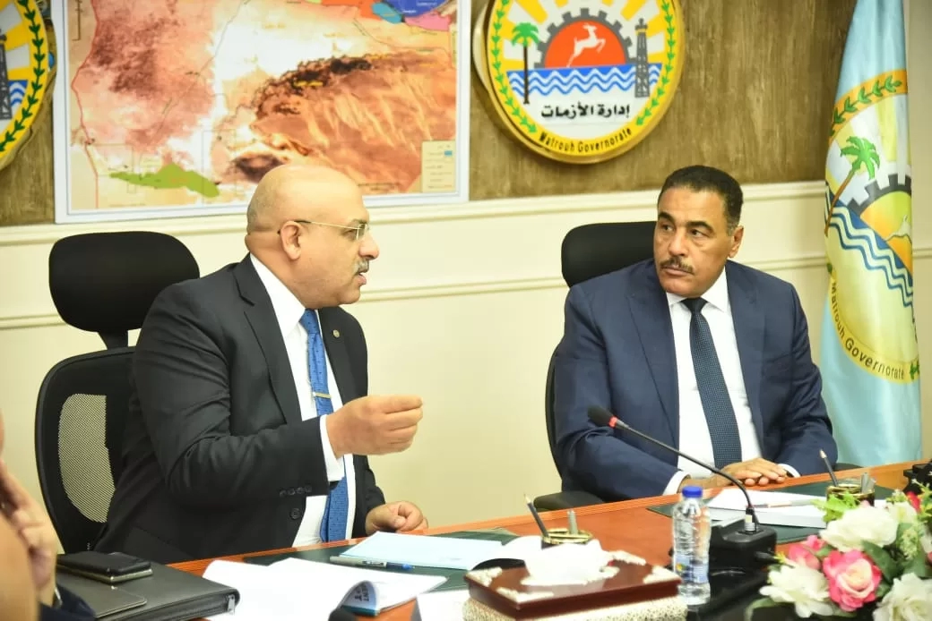 وفد الهيئة العامة للاستثمار تناقش الموارد والإمكانيات والفرص الاستثمارية المتاحة بمطروح 17 - جريدة المساء