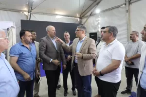 بتخفيضات 25%.. محافظ الجيزة يتفقد التشغيل التجريبي لمعارض “أهلاً مدارس” بالعجوزة والدقي وجنوب 42 - جريدة المساء