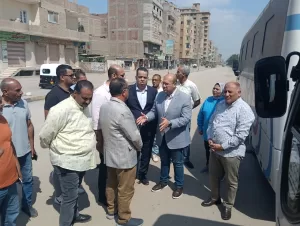 بالصور.. نائب محافظ الجيزة يتابع تشغيل خطوط مواصلات النقل الجماعي بالحوامدية 21 - جريدة المساء