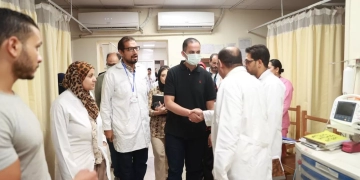 نائب وزير الصحة تفقد مشروع تطوير مستشفى أبنوب المركزي والمبرة للتأمين الصحي بأسيوط وصدر المنيا ووجه بصرف مكافأة للعاملين 2 - جريدة المساء نائب وزير الصحة تفقد مشروع تطوير مستشفى أبنوب المركزي والمبرة للتأمين الصحي بأسيوط وصدر المنيا ووجه بصرف مكافأة للعاملين 1 - جريدة المساء