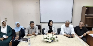  وكيل وزارة مدير تعليم مطروح تجتمع مع مديري الإدارات التعليمية  1 - جريدة المساء