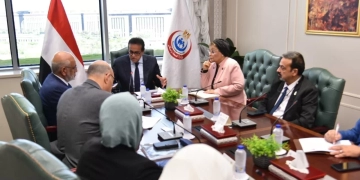 وزير الصحة استقبل المدير التنفيذي بمجموعة البنك الدولي لبحث عدد من الملفات المشتركة 1 - جريدة المساء