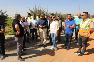 محافظ الجيزة يتفقد مشروعات الطرق والمداخل للمتحف المصري الكبير ومطار سفنكس 36 - جريدة المساء محافظ الجيزة يتفقد مشروعات الطرق والمداخل للمتحف المصري الكبير ومطار سفنكس 35 - جريدة المساء