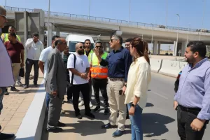 محافظ الجيزة يتفقد مشروعات الطرق والمداخل للمتحف المصري الكبير ومطار سفنكس 42 - جريدة المساء محافظ الجيزة يتفقد مشروعات الطرق والمداخل للمتحف المصري الكبير ومطار سفنكس 41 - جريدة المساء
