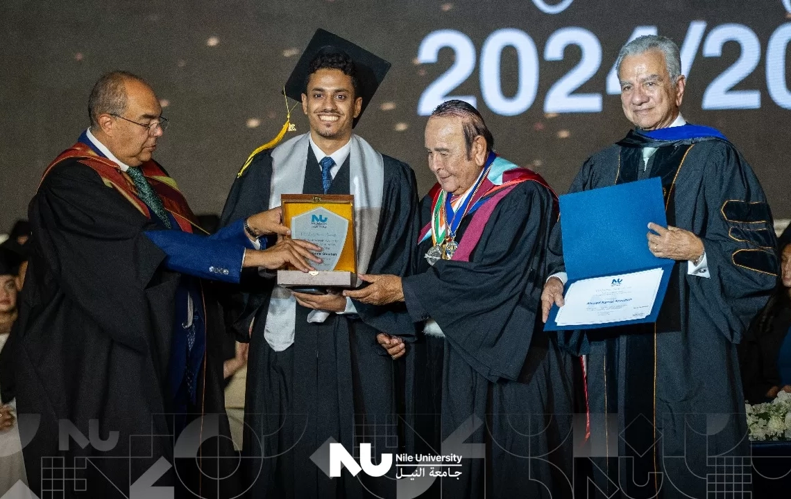 تخريج دفعة جديدة من طلبة الدكتوراه والماجستير والبكالوريوس بجامعة النيل 19 - جريدة المساء