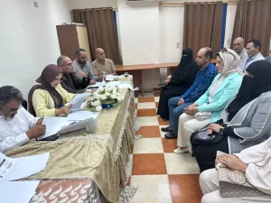 وكيل وزارة  تعليم مطروح تترأس لجنة المقابلات الشخصية للمتقدمين للوظائف الإشرافية 25 - جريدة المساء