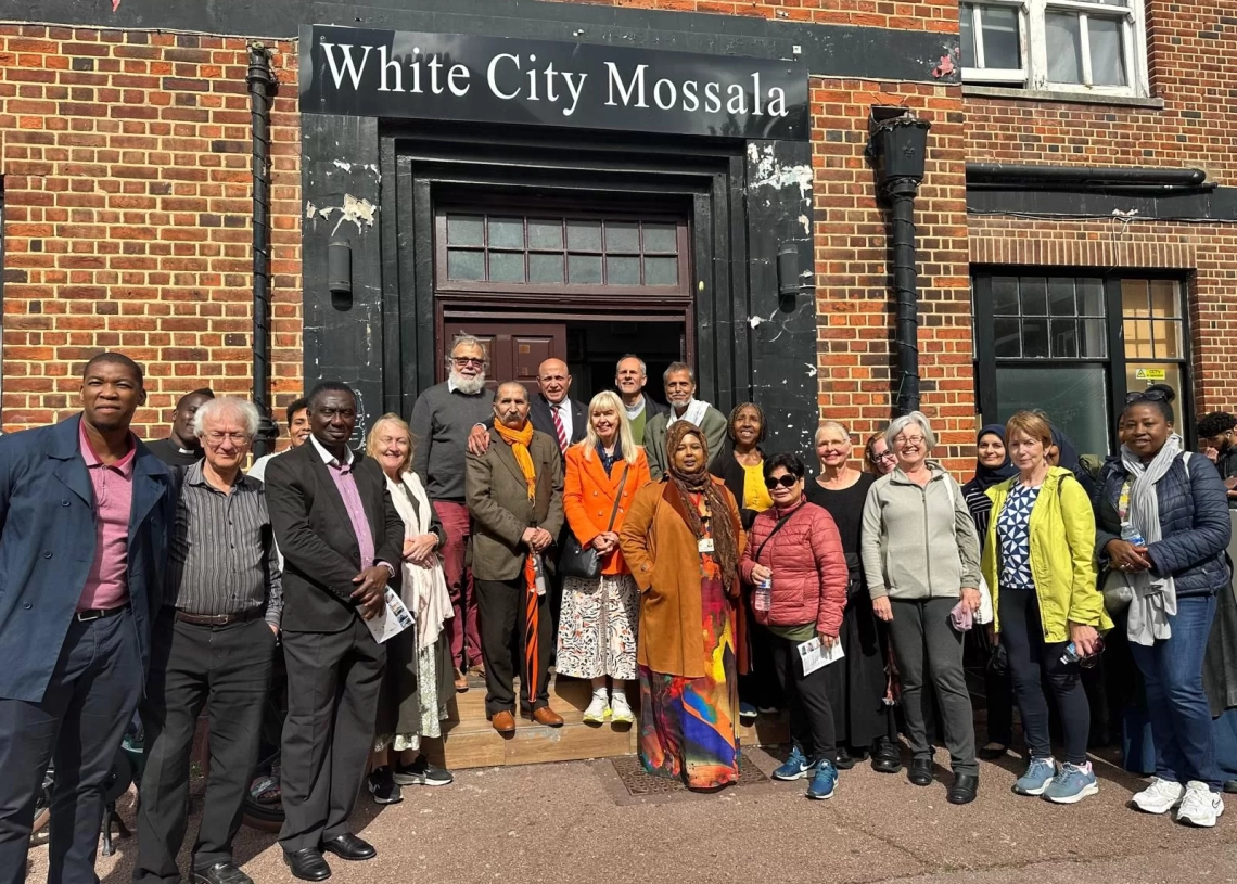 مسجد بيت العائلة المصرية بلندن يستضيف لجنة الاديان فى مقاطعة فولهام وهمرسميث 18 - جريدة المساء