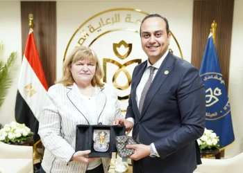 رئيس هيئة الرعاية الصحية ونائب وزير صحة روسيا بحثا التعاون في التعليم الطبي 29 - جريدة المساء