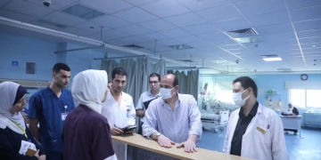 نائب وزير الصحة يجري جولة ميدانية لعدد من المنشآت الطبية بمحافظة كفر الشيخ 2 - جريدة المساء نائب وزير الصحة يجري جولة ميدانية لعدد من المنشآت الطبية بمحافظة كفر الشيخ 1 - جريدة المساء