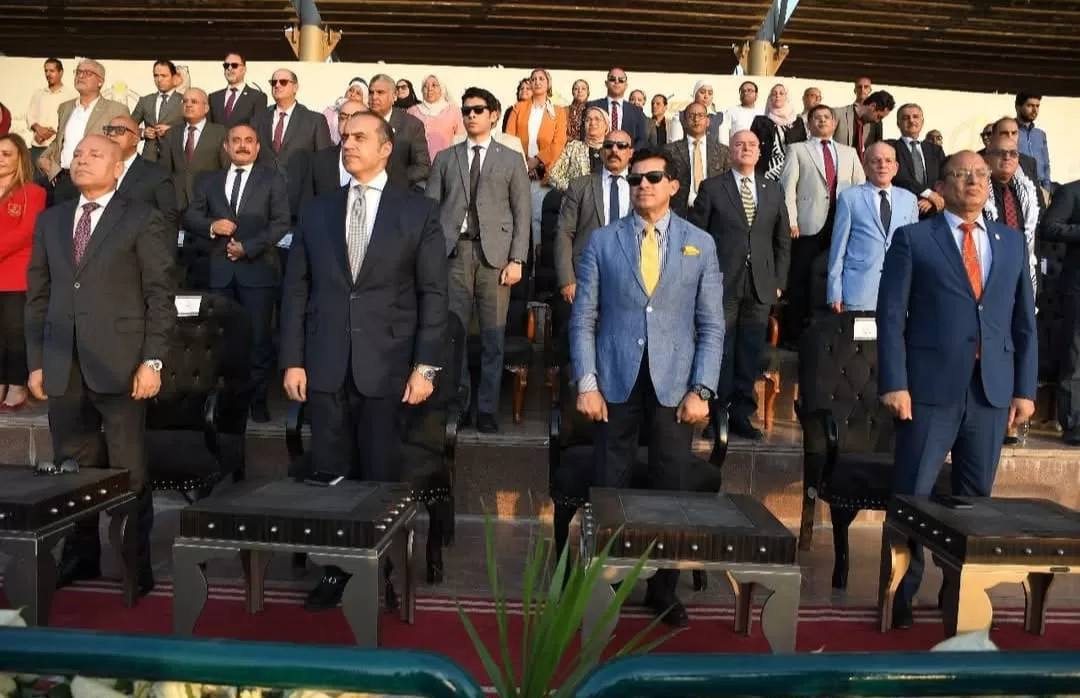 جامعة حلوان تحتفل بالعام الجديد بمشاركة وزيري الشباب والنيابية 19 - جريدة المساء