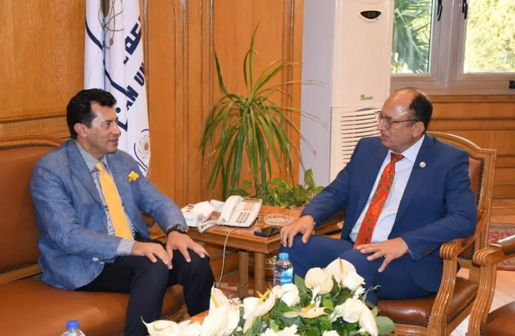 جامعة حلوان تحتفل بالعام الجديد بمشاركة وزيري الشباب والنيابية 23 - جريدة المساء