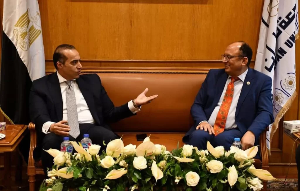 جامعة حلوان تحتفل بالعام الجديد بمشاركة وزيري الشباب والنيابية 21 - جريدة المساء