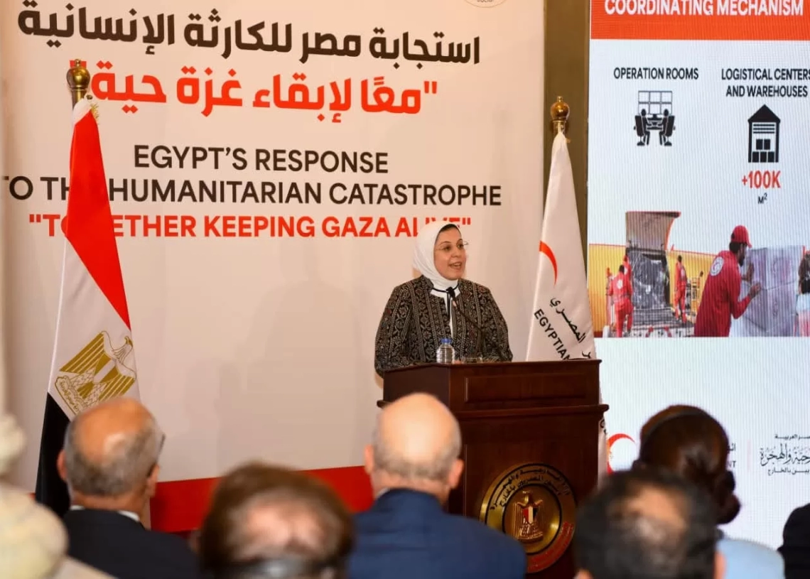 الهلال الأحمر المصري يشغّل "المطبخ الإنساني" لتوفير الغذاء لأهالي غزة 19 - جريدة المساء