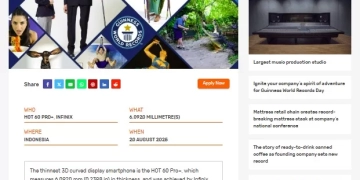 موسوعة جينيس ترصد أنحف هاتف محمول في العالم يحمل شعار صنع فى مصر 1 - جريدة المساء