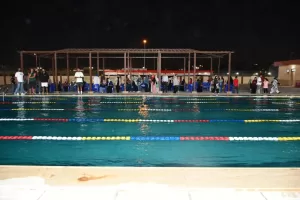 وزير الشباب والرياضة ومحافظ الجيزة يفتتحان مجمع حمامات السباحة بمركز التنمية الشبابية بالشيخ زايد 29 - جريدة المساء