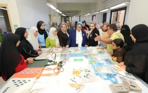 "أمل عمار" تشيد بمنتجات سيدات الدقهلية خلال جولتها التفقدية 21 - جريدة المساء