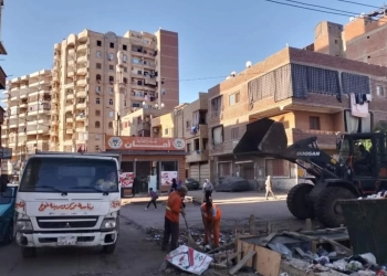 مدينة طوخ تتجمل..تقسيم المدينة لقطاعات وتكثيف أعمال النظافة 27 - جريدة المساء