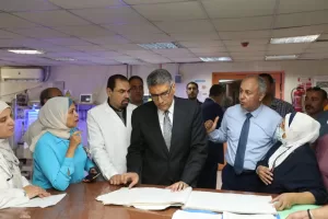 محافظ الجيزة يفتتح توسعات قسم الرعاية المركزة بمستشفى إمبابة 29 - جريدة المساء