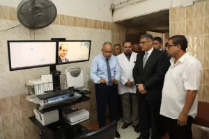محافظ الجيزة يفتتح توسعات قسم الرعاية المركزة بمستشفى إمبابة 27 - جريدة المساء